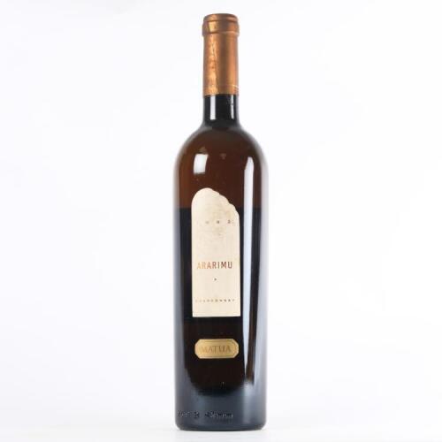 (1) 1992 Matua Valley Ararimu Chardonnay, Hawkes Bay
