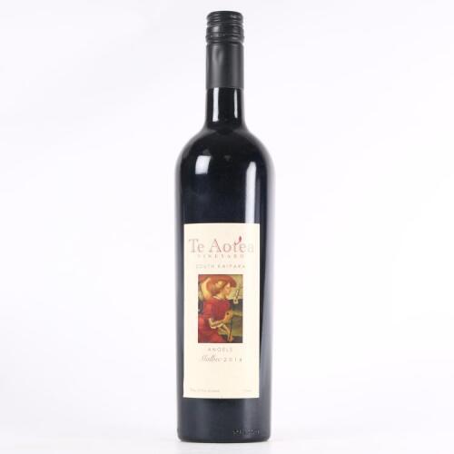 (1) 2014 Te Aotea Vineyard Angels Malbec, South Kaipara