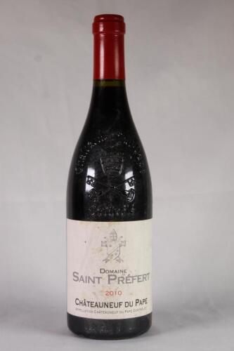 (1) 2010 St Prefert Chateauneuf du Pape