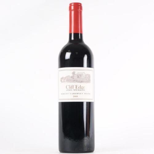 (1) 2009 Cliff Edge Merlot/Cabernet Franc, Awhitu