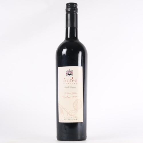 (1) 2010 Aotea Vineyard Robert John Malbec, South Kaipara