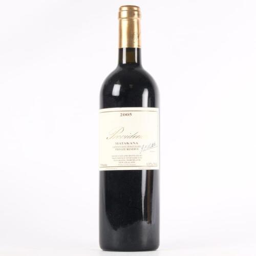 (1) 2005 Providence Private Reserve Cabernet Franc/Merlot/Malbec, Matakana
