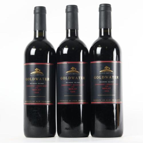 (3) 1999 Goldwater Cabernet Sauvignon/Merlot, Waiheke