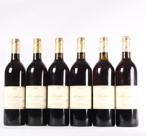 (6) 1993 Providence Private Reserve Merlot/Cabernet Franc/Malbec, Matakana
