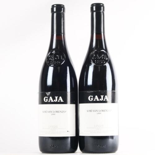 (2) 1999 Gaja Sori San Lorenzo Langhe Barbaresco, Piedmont
