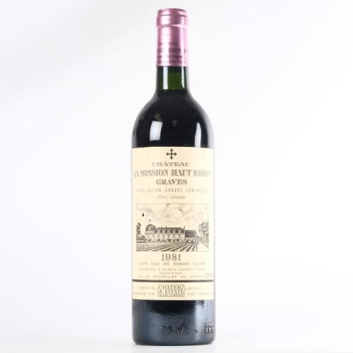 (1) 1981 Chateau La Mission Haut-Brion, Pessac-Leognan