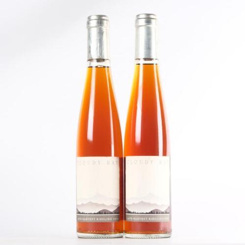 (2) 1999 Cloudy Bay Late Harvest Riesling 375ml, Marlborough