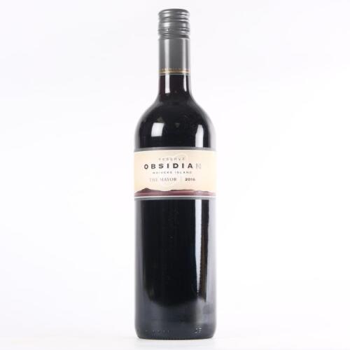 (1) 2016 Obsidian Estate The Mayor, Waiheke