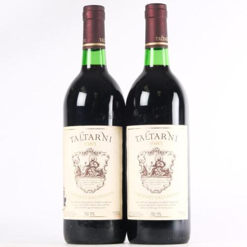 (2) 1985 Taltarni Cabernet Sauvignon, Moonambel VIC