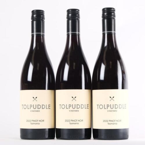 (3)&nbsp;2022 Tolpuddle Vineyard Pinot Noir, Coal River Valley&nbsp;TAS
