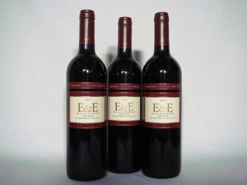 (3) 1997 Barossa Valley Estates E&E Black Pepper Shiraz, Barossa SA