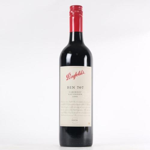 (1) 2008 Penfolds Bin 707 Cabernet Sauvignon, South Australia