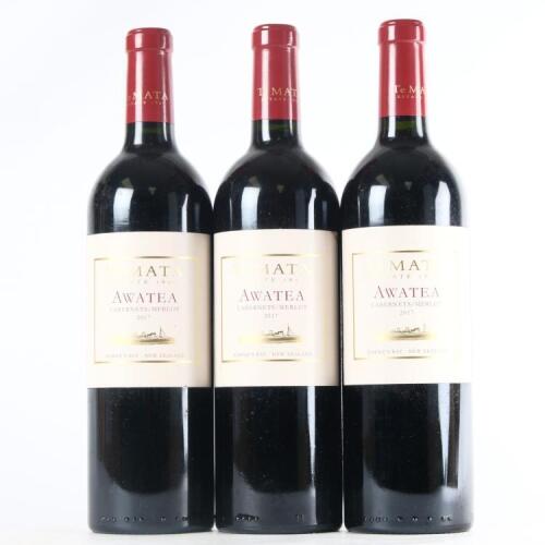 (3) 2017 Te Mata Estate Awatea, Hawkes Bay
