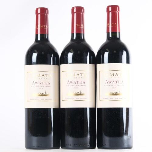 (3) 2018 Te Mata Estate Awatea, Hawkes Bay