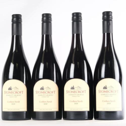 (4) 2020 Stonecroft Crofters Syrah, Gimblett Gravels