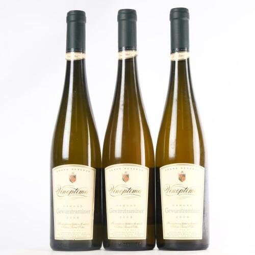 (3) 2009 Vinoptima Ormond Grande Reserve Gewurztraminer, Gisborne