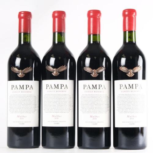 (4) 2018 Pampa Estate Reserve Malbec, Mendoza Argentina