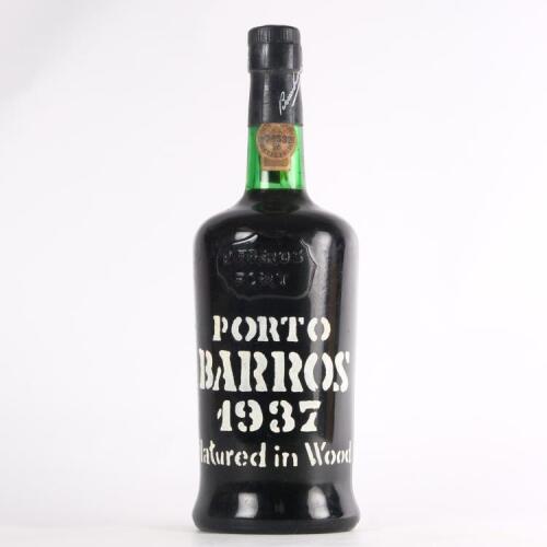 (1) 1937 Barros Vintage Port, Oporto