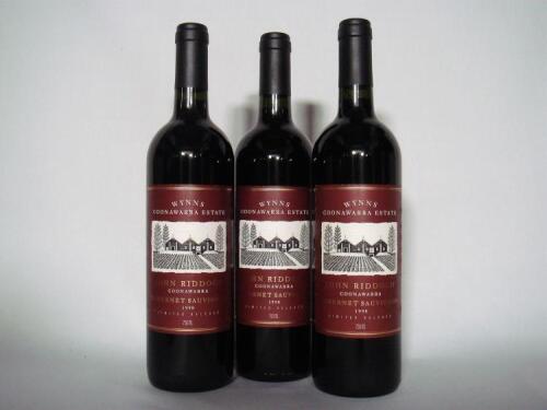 (3) 1998 Wynns Coonawarra Estate John Riddoch, Coonawarra SA