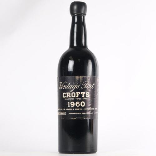 (1) 1960 Croft Vintage Port, Oporto