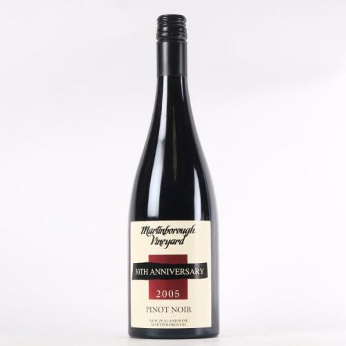 (1) 2005 Martinborough Vineyard 30th Anniversary Pinot Noir, Martinborough