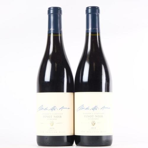 (2) 2014 Millton Clos Ste Anne Naboth Vineyard Pinot Noir, Gisborne
