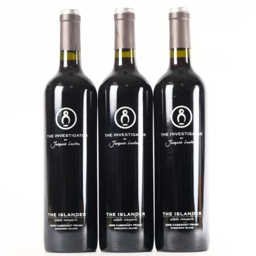 (3) 2005 The Islander Estate The Investigator by Jacques Lurton Cabernet Franc, Kangaroo Island