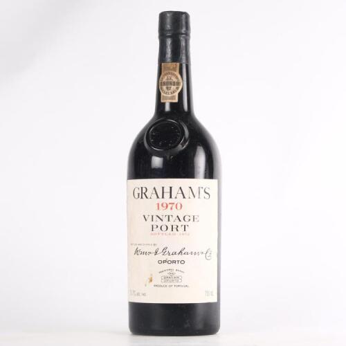 (1) 1970 W & J Graham & Co. Vintage Port, Oporto