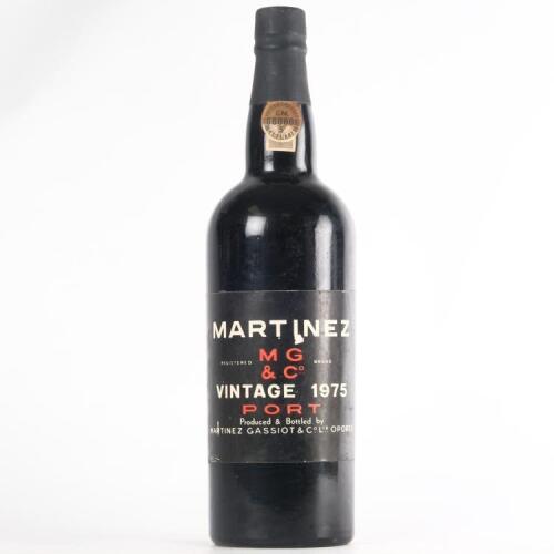 (1) 1975 Martinez Vintage Port, Oporto