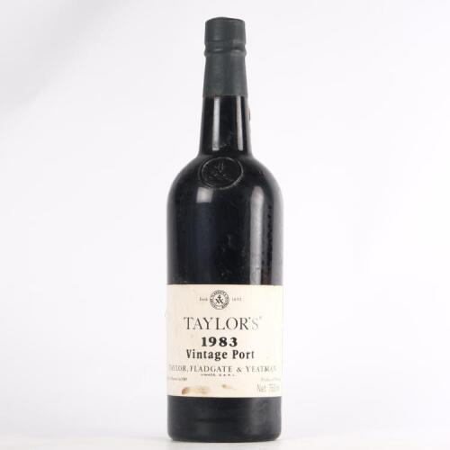 (1) 1983 Taylor's Vintage Port, Oporto