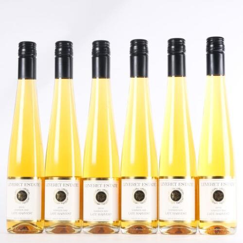 (6) 2016 Leveret Estate Late Harvest Viognier 375ml, Hawkes Bay