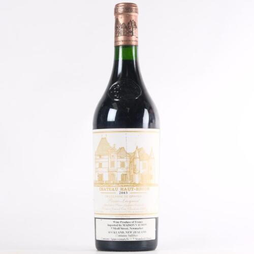 (1) 2003 Chateau Haut Brion 1er Cru Classe, Pessac-Leognan
