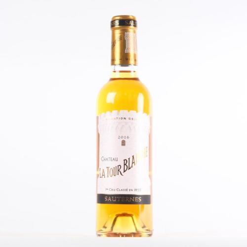 (1) 2016 Chateau La Tour Blanche 375ml