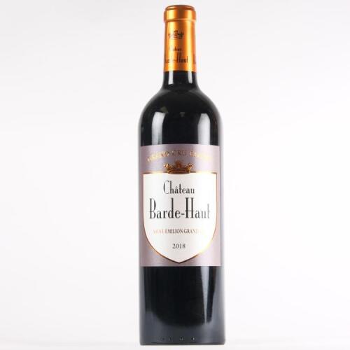 (1) 2018 Chateau Barde-Haut, St Emilion