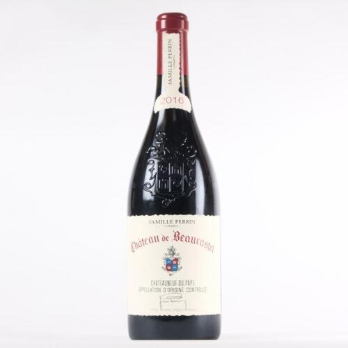 (1) 2016 Chateau de Beaucastel Chateauneuf du Pape