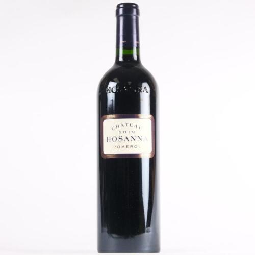 (1) 2019 Chateau Hosanna, Pomerol