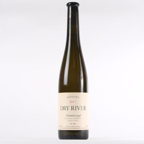 (1) 2017 Dry River Craighall Selection Riesling, Martinborough