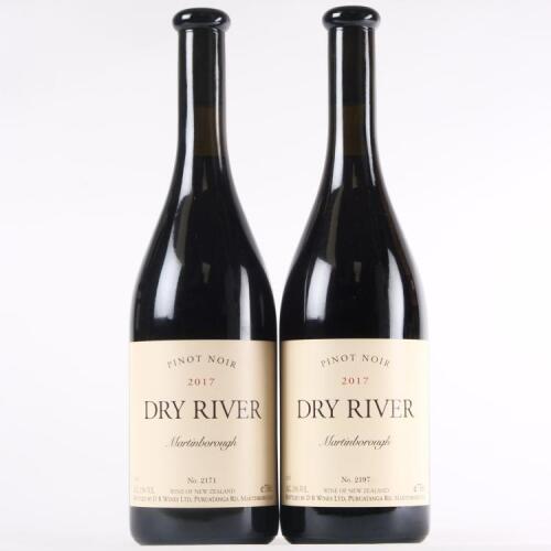 (2) 2017 Dry River Pinot Noir, Martinborough