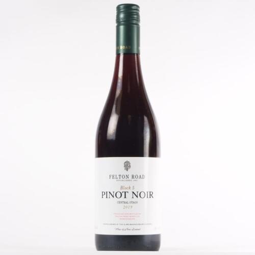 (1) 2019 Felton Road Block 5 Pinot Noir, Bannockburn