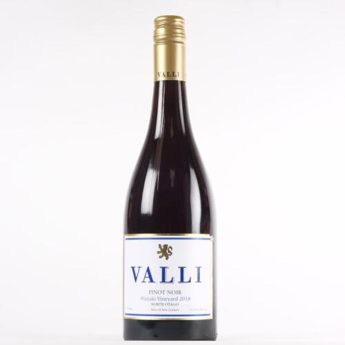 (1) 2018 Valli Pinot Noir, Waitaki