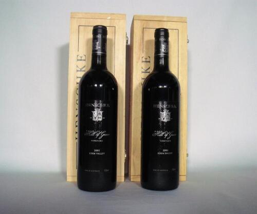 (2) 2001 Henschke Hill of Grace Shiraz, Eden Valley SA