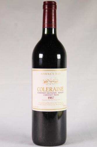 (1) 1987 Te Mata Coleraine, Hawkes Bay