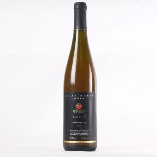 (1) 1999 Villa Maria Reserve Dry Riesling, Marlborough