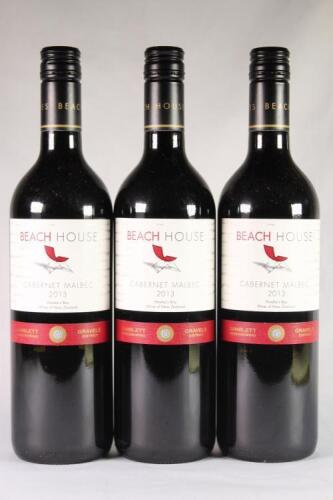 (3) 2013 Beach House Cabernet Sauvignon/Malbec, Hawkes Bay