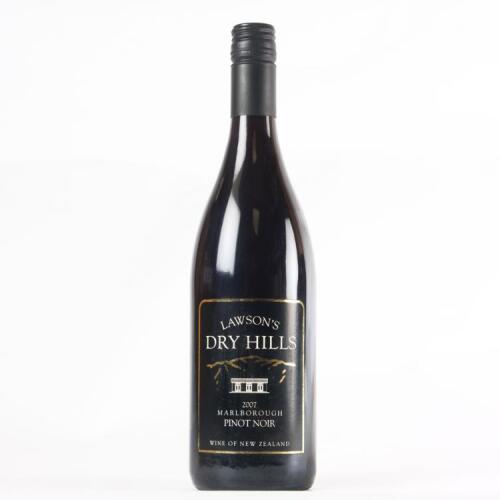 (1) 2007 Lawson's Dry Hills Pinot Noir, Marlborough