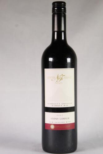 (1) 2007 Newton Forrest Stony Corner Cabernet Sauvignon/Merlot, Hawkes Bay