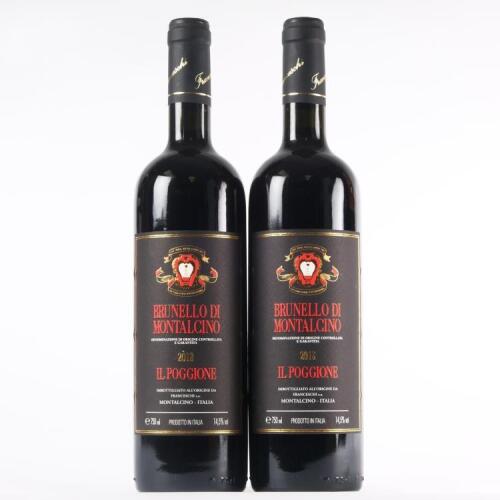 (2) 2018 Il Poggione Brunello di Montalcino, Tuscany