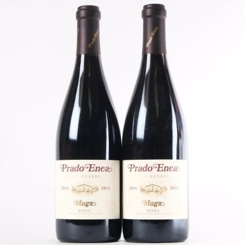 (2) 2014 Bodegas Muga 'Prado Enea' Gran Reserva Rioja