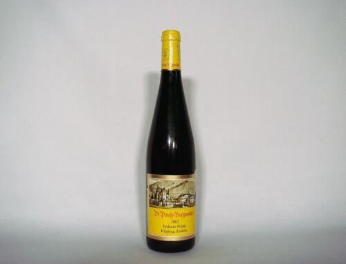 (1) 2002 Dr Pauly-Bergweiler Erdener Pralat Riesling Auslese, Mosel Saar Ruwer Germany