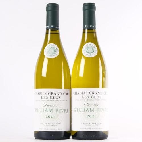 (2) 2021 Domaine William Fevre Les Clos Grand Cru, Chablis